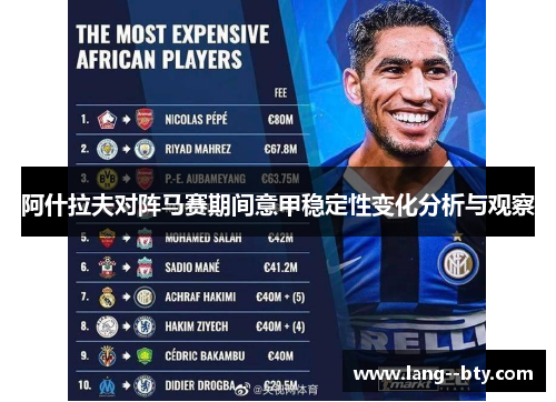 阿什拉夫对阵马赛期间意甲稳定性变化分析与观察